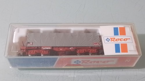 Roco ech 25381 wagon bache - 25381.,