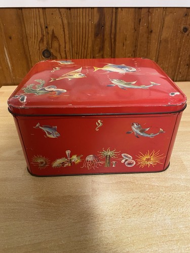 Ancienne boîte biscuits - boîte, à