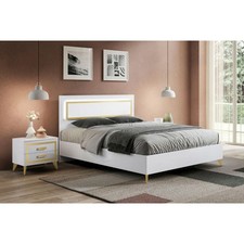 JEMMA - Ensemble Lit 160x200cm