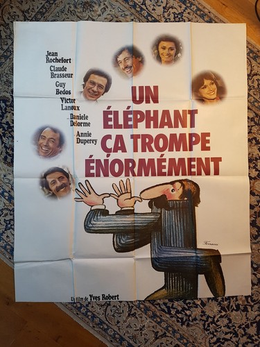 Affiche 1976 elephant ça - affiche,
