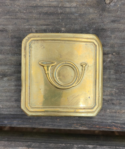 Plaque ceinturon de - plaque,