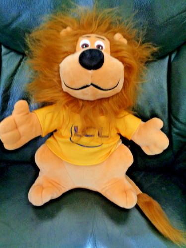 Lcl peluche lion mascotte - peluche,