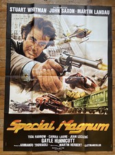 N712 AFFICHE DE CINEMA 120 PAR 160 CM : SPECIAL MAGNUM @ REVOLVER @ FARROW