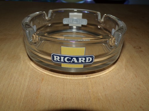 Cendrier verre ricard - en,