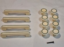Poignées et Boutons de meuble tiroirs VINTAGE plastique 70' restauration meuble