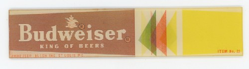 Budweiser king beers - of,
