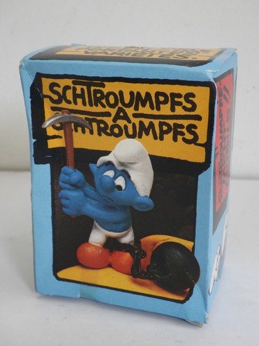 Pvc schtroumpfs super smurf - ,