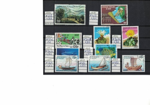 Lot timbres obliteres - timbres,