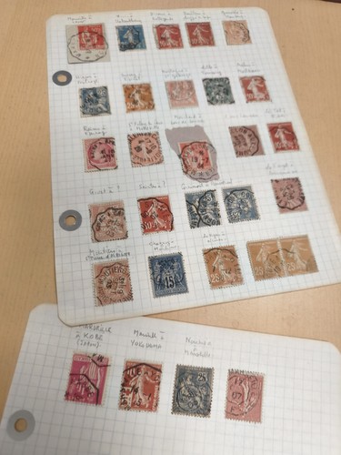 Lot timbres oblitérés france - oblitérés,