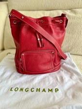 Sac seau Longchamp cuir