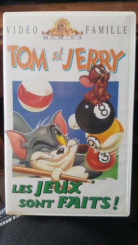 Cassette vhs tom jerry - vhs,