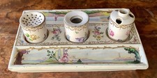 Bel  Encrier Porcelaine  18e