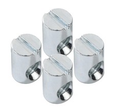 4x 100514 - Écrous d'assemblage M6 pour meuble IKEA