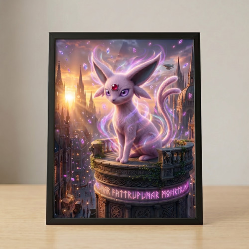 Tableau pokémon mentali cadre - mentali,
