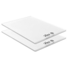 Lot de 2 plaques en plastique