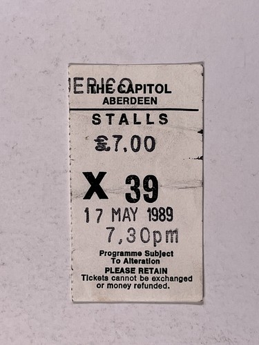Then jerico concert - concert, ticket