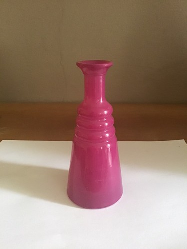 Flacon verre violet rose - en, violet/rose