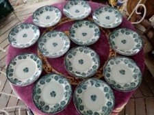 12 Assiette Plate Terre de