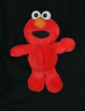 Peluche doudou Elmo Sésame Street TYCO 1998 rouge 38 cm TTBE