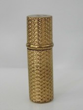 BÂTON DE ROUGE A LÈVRES ANNÉES 1900 MÉTAL DORE GUILLOCHÉES MARQUE REVLON TBE