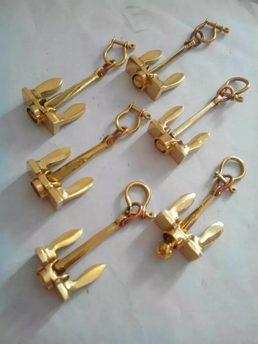 Ancre laiton style menotte