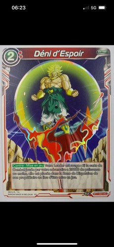 Carte dragon ball super card - super,