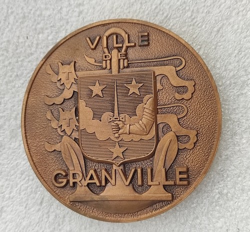 Medaille ville granville au - de,
