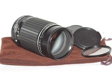 Télé objectif 200mm f4 PENTAX, avec bouchons, filtre, pare-soleil et housse, TBE