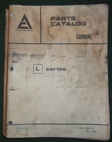 Allis chalmers série manuel - chalmers,