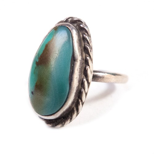 Bague vintage navajo - vintage, argent