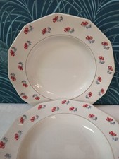 5 Assiettes Creuses Octogonale