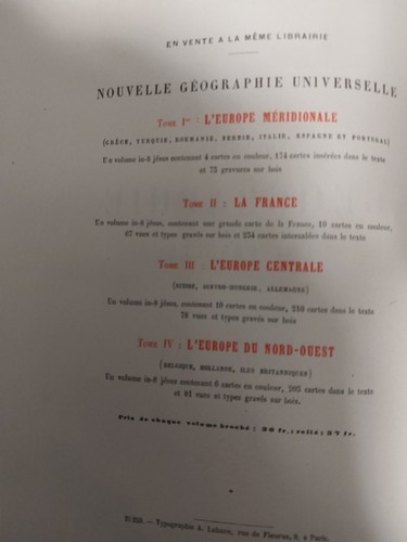 Nouvelle géographie - nouvelle,