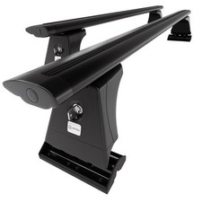 Barres de toit en aluminium pour Peugeot 207 3, 5p (2006-2012) D noir