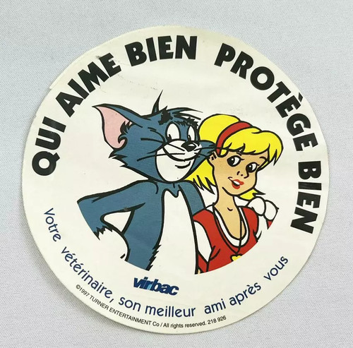 Tom jerry autocollant - et,