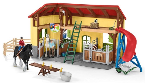 Schleich écurie échelle - schleich,,