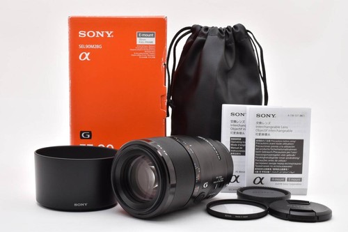 Sony 90mm macro - f2.8, g