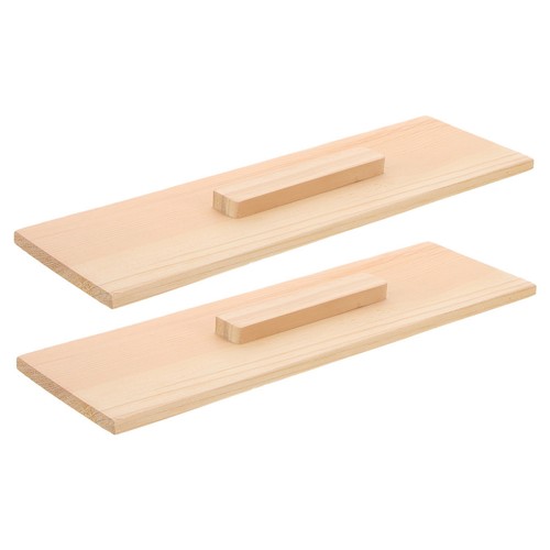 2 Pcs Couvercle En Bois De