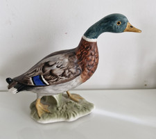 figurine canard en porcelaine allemande goebel année 1977