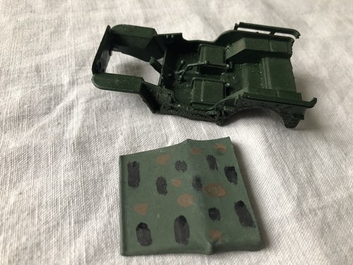 Maquette model jeep - maquette,