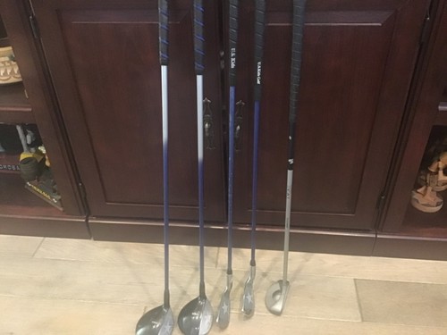 Kid golf clubs blue - kid,