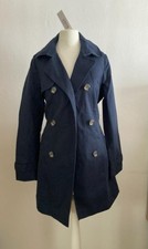 Trench, manteau, veste bleue marine Cache cache taille 34 Capuche amovible