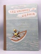 Livre LES VACANCES DE ZÉPHIR J. De Brunhoff, Dos Toilé, Albums Babar Hachette