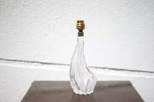 Lampe vintage, lampe cristal, lampe à poser, lampe de chevet, lampe asymétrique