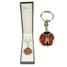 COCCINELLE PORTE CLES METAL RELIEF FABRICATION FRANCAISE AU CHOIX