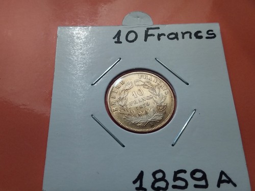 Francs napoléon - 10, .