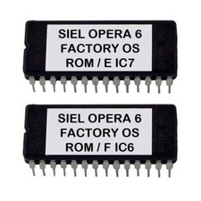 SIEL Opera6 Firmware Factory OS Version 0.9 Eprom Opera-6 Update Mise Puce Ic