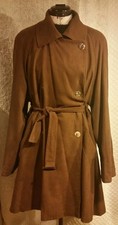 Veste trench femme marron