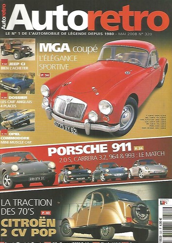 Auto retro 320 mga coupe - mga,