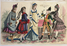 Lot 10 gravures anciennes du