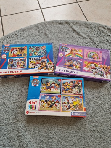 Lot puzzles enfant pat - 3,